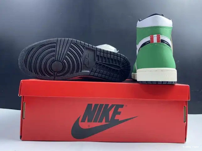 Cheap Husky Green DB4612-300 Jordan Retro Lucky 1 Air High 0420